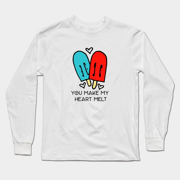 Make my Heart Melt Long Sleeve T-Shirt by Nataliatcha23